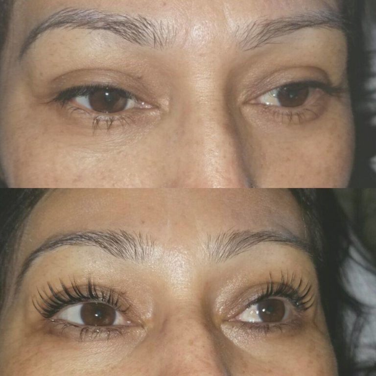 Eyelash Perm and Extantion in Glendale AZ Milla's Hair Salon