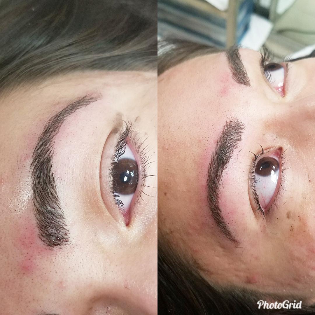Microblading Or 3D Eyebrow Tattoo Glendale AZ Milla's Hair Salon